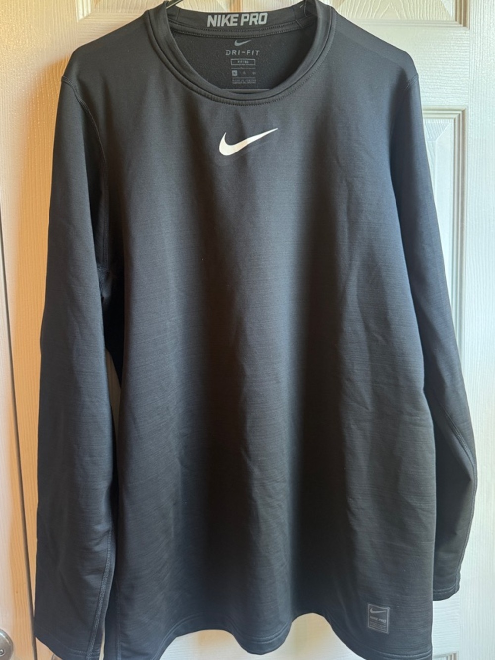 Nike Pro Cold Gear Long Sleeve Dri-FIT Performance Top